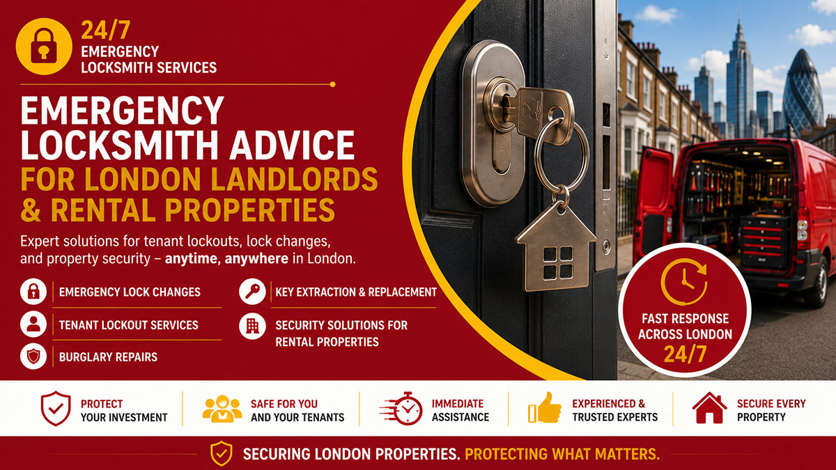 Emergency Locksmith London Services for Landlords & Rental Properties