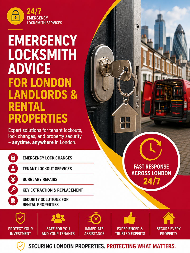 Emergency Locksmith Advice for London Landlords & Rental Properties