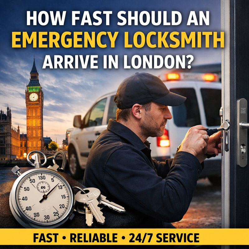How Fast Should an Emergency Locksmith Arrive in London?